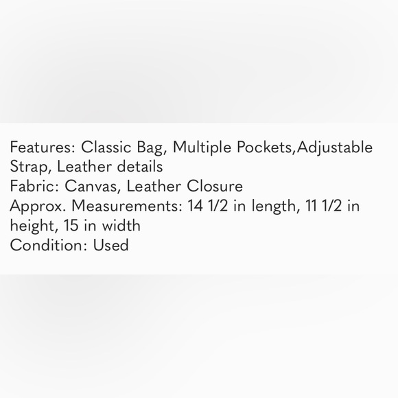 Banana Republic Black Canvas Messenger Bag - Picture 9 of 9